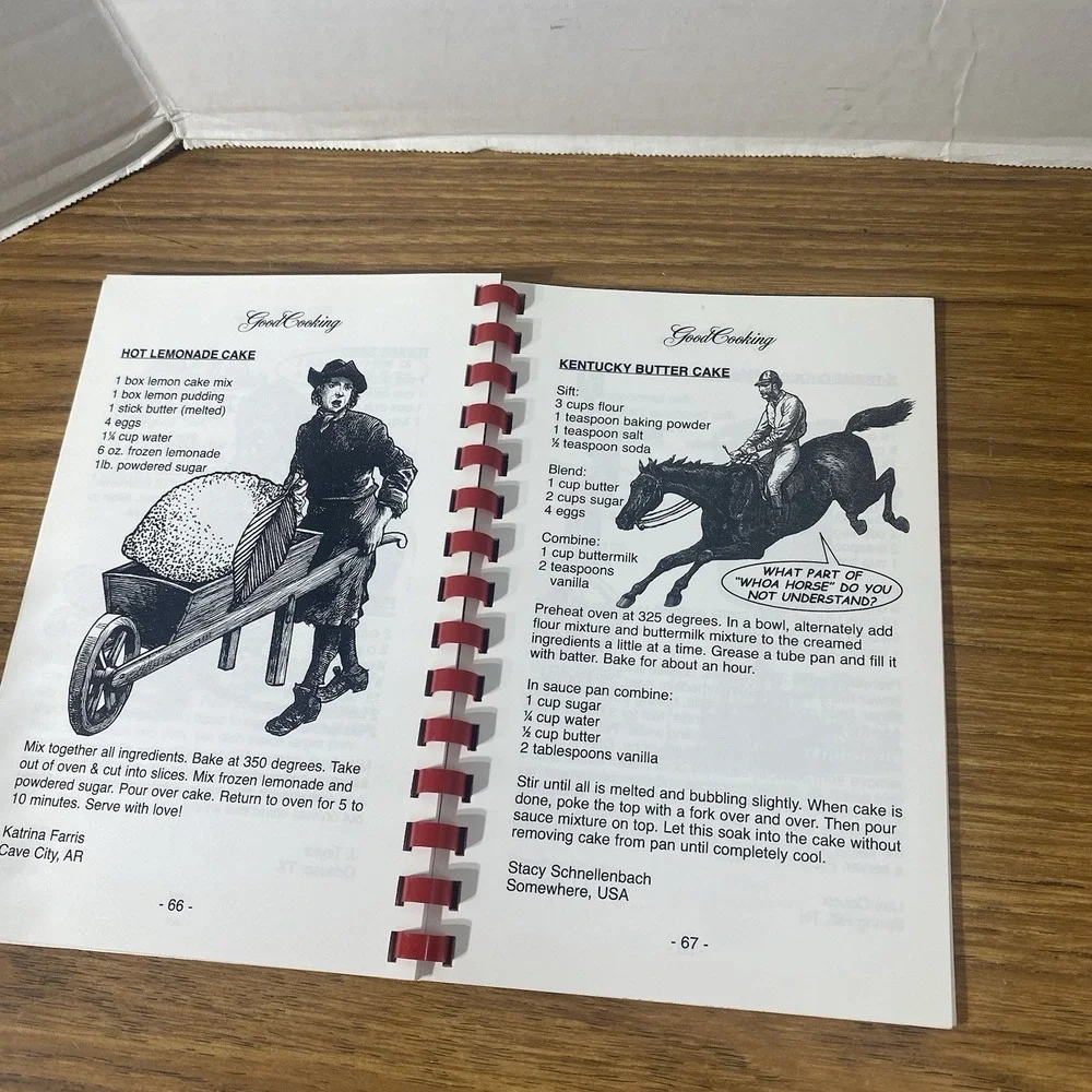 VTG Good Cooking 101 On The Road Recipes Cookbook Jason Couch Nuri Press Comb